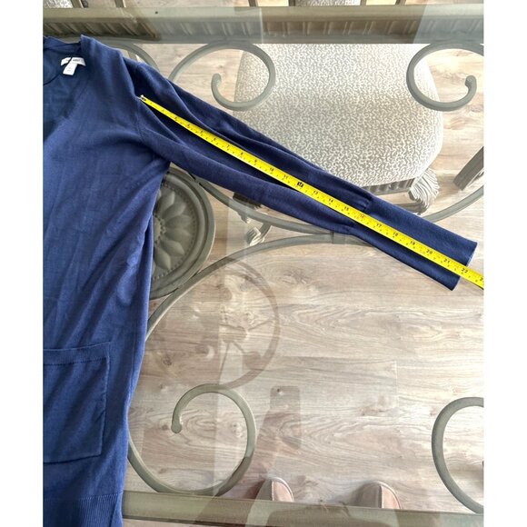 Nine West Womens Open Front Cardigan Sweater With Pockets Medium - Picture 4 of 7